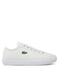 Lacoste Sneakersy Backcourt 224 2 Cuj 748CUJ000121G Biały. Kolor: biały. Materiał: skóra #1