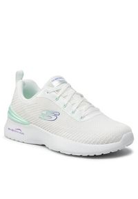 skechers - Skechers Sneakersy Luminosity 149669/WMNT Biały. Kolor: biały. Materiał: materiał #3