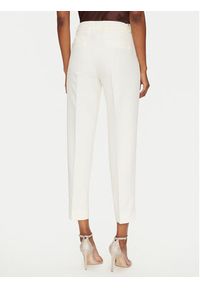 Maryley Spodnie materiałowe 25EB52Z/M24/43VA Écru Regular Fit. Materiał: syntetyk