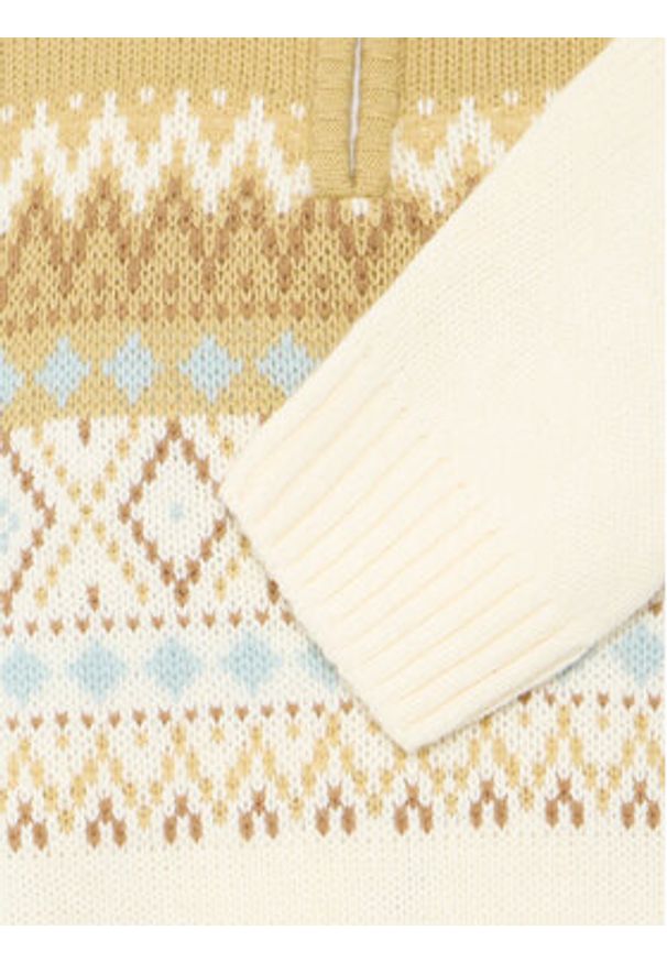 Blend Sweter 20717433 Beżowy Regular Fit. Kolor: beżowy. Materiał: syntetyk