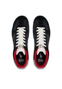 Polo Ralph Lauren Sneakersy 809974040004 Czarny. Kolor: czarny. Materiał: zamsz, skóra #3