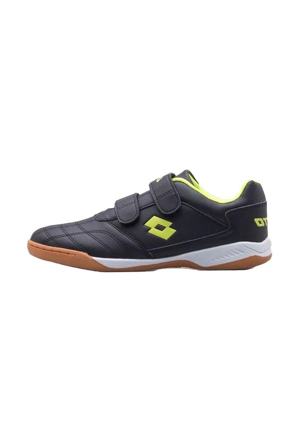 LOTTO - Dziecięce/niemowlęce Buty Sportowe Packer Ze Skóry Ekologicznej. Okazja: na spacer. Kolor: zielony, czarny, wielokolorowy. Materiał: skóra ekologiczna. Sport: turystyka piesza