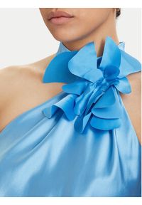 ACCESS FASHION Sukienka wieczorowa 63-3339-236 Niebieski jasny Regular Fit. Kolor: niebieski. Materiał: syntetyk. Styl: wizytowy #4