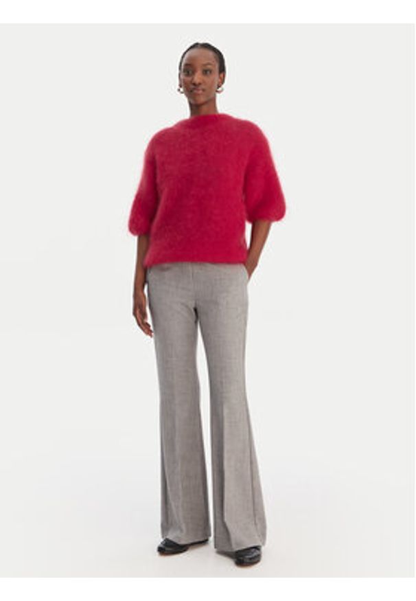 Dixie Sweter M277Y101A Czerwony Relaxed Fit. Kolor: czerwony. Materiał: syntetyk