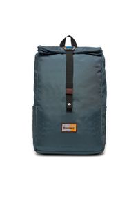 Discovery Plecak Roll Top Backpack D00722.40 Granatowy. Kolor: niebieski. Materiał: materiał #1