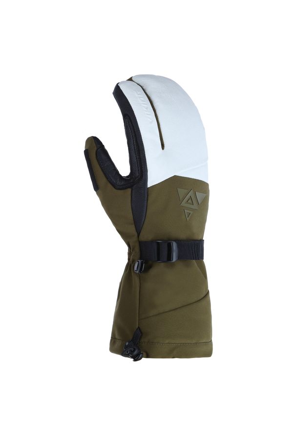 Viking - Rękawice freeride'owe dla dorosłych VIKING Norvik Pro Lobster. Kolor: zielony. Sezon: zima. Sport: narciarstwo