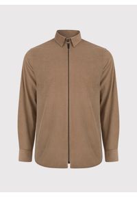 Pako Lorente - Sztruksowa koszula męska zapinana na suwak. Materiał: sztruks. Długość rękawa: długi rękaw. Długość: długie #2