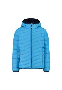 Dziecięca kurtka puchowa CMP. Kolor: niebieski. Materiał: puch. Styl: młodzieżowy, sportowy #1