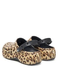 Crocs Klapki BAYA PLATFORM CLOG 208712-0C4 Beżowy. Kolor: beżowy. Obcas: na platformie