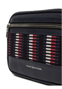TOMMY HILFIGER - Tommy Hilfiger Saszetka Th Corp Leather Camera AM0AM12722 Granatowy. Kolor: niebieski. Materiał: skóra