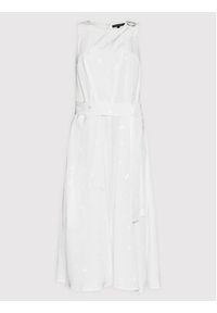 Armani Exchange Sukienka letnia 3LYA39 YNWMZ 1100 Biały Relaxed Fit. Kolor: biały. Materiał: wiskoza. Sezon: lato #5