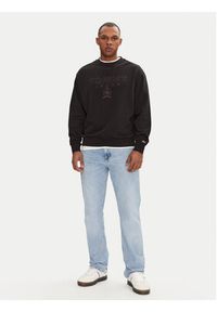 Tommy Jeans Bluza Varsity DM0DM20827 Czarny Relaxed Fit. Kolor: czarny. Materiał: bawełna #2