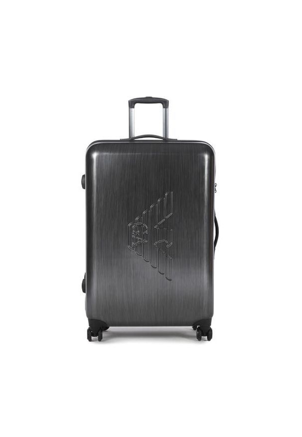 Emporio Armani Walizka duża Y4Q325 YME9J 80002 Czarny. Kolor: czarny
