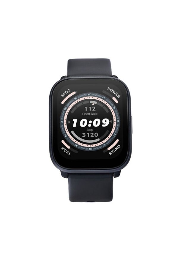 AMAZFIT - Amazfit Smartwatch Active W2211EU5N Czarny. Rodzaj zegarka: smartwatch. Kolor: czarny