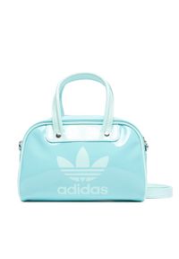 Adidas - adidas Torebka adicolor Mini Bowling JI9451 Turkusowy. Kolor: turkusowy. Materiał: skórzane