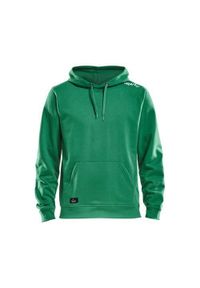 Bluza sportowa męska Craft Community. Typ kołnierza: kaptur. Kolor: zielony. Sport: fitness