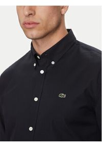 Lacoste Koszula CH2933 Czarny Regular Fit. Kolor: czarny. Materiał: bawełna #4