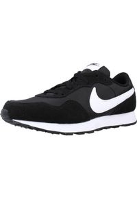 Obuwie Sportowe Dziecięce Nike MD VALIANT BG CN8558 002. Kolor: czarny. Materiał: skóra, syntetyk, tkanina, materiał