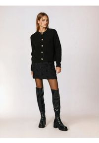 Sinsay - Spódnica mini - czarny. Kolor: czarny #1