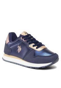 Sneakersy U.S. Polo Assn. NOBIK011A Dbl. Kolor: niebieski