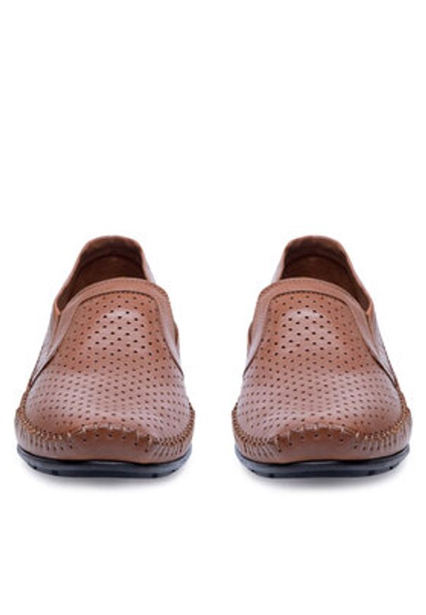 Lasocki Półbuty MADRID-01 MI18 Brązowy. Kolor: brązowy. Materiał: skóra