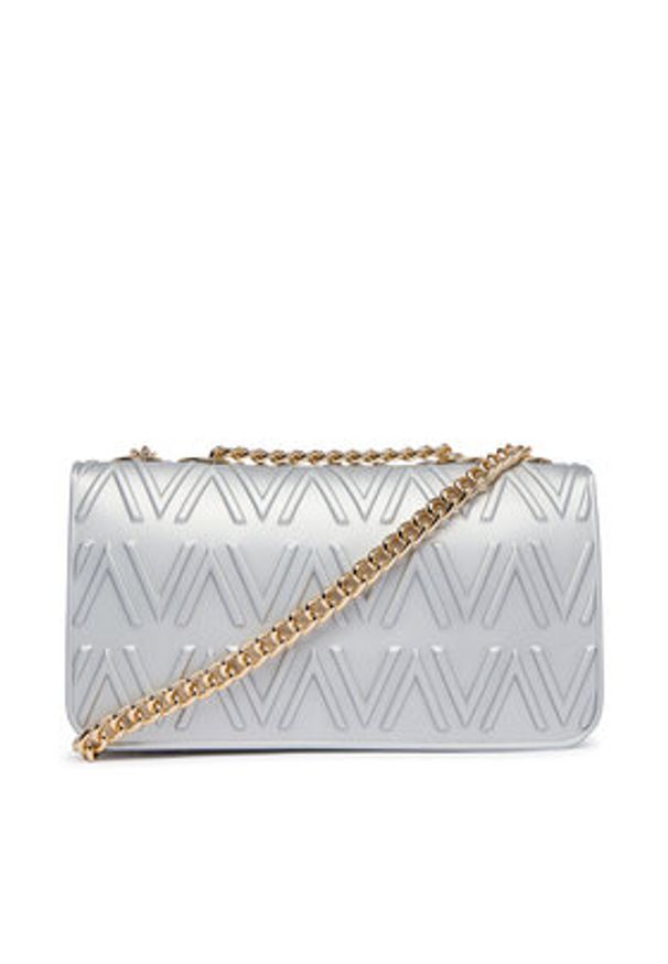 VALENTINO - Valentino Torebka Alexia Summer VBSA0N09 Srebrny. Kolor: srebrny. Materiał: skórzane