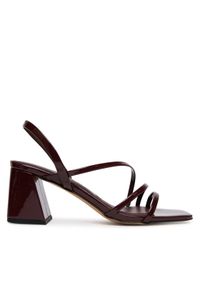 Aldo Sandały Atlanticus 14190608 Bordowy. Kolor: czerwony. Materiał: skóra #1