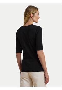 Lauren Ralph Lauren - LAUREN RALPH LAUREN Bluzka 200815843003 Czarny Slim Fit. Kolor: czarny. Materiał: bawełna #3