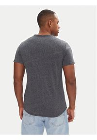 Tommy Jeans T-Shirt Jaspe DM0DM09586 Granatowy Slim Fit. Kolor: niebieski. Materiał: syntetyk #5