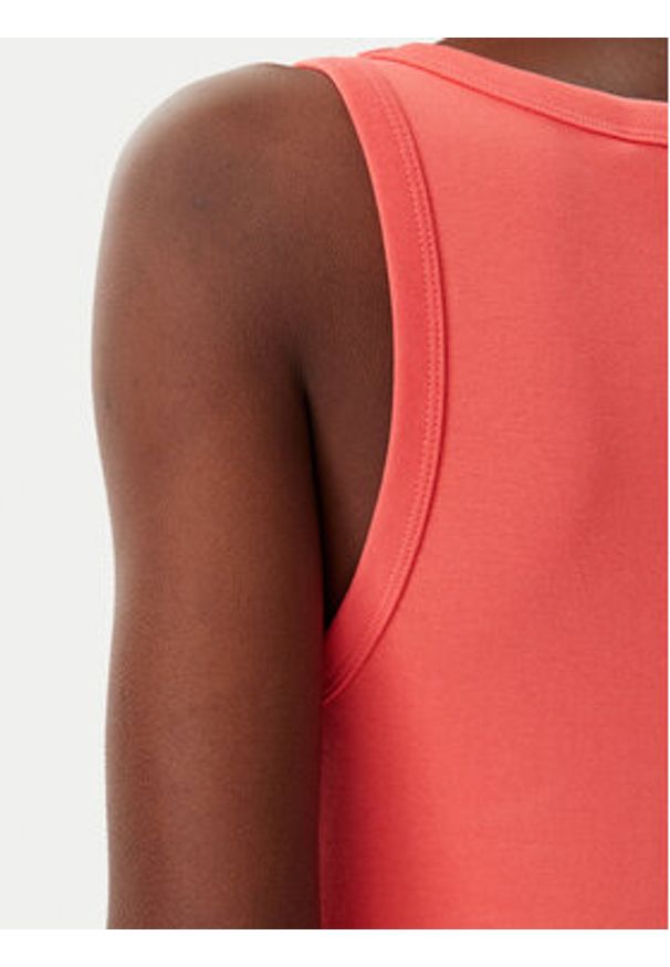 Hugo - HUGO Top Datamia 50514489 Czerwony Slim Fit. Kolor: czerwony. Materiał: bawełna