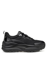 Geox Sneakersy D Xtors D551FD 01454 C9997 Czarny. Kolor: czarny. Materiał: skóra