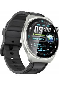 Smartwatch Kumi GW6 Czarny (KU-GW6/SR). Rodzaj zegarka: smartwatch. Kolor: czarny