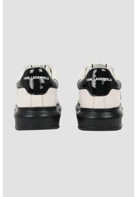 Karl Lagerfeld - KARL LAGERFELD Białe męskie sneakersy KAPRI MENS Karl NFT Lo Lace, Rozmiar 42. Okazja: na co dzień. Kolor: biały. Materiał: materiał #3