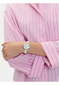 U.S. Polo Assn. Zegarek Selena USP8382YG Biały. Kolor: biały #3