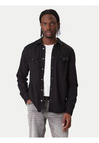 Tommy Jeans Koszula jeansowa Western DM0DM22432 Czarny Relaxed Fit. Kolor: czarny. Materiał: bawełna #1