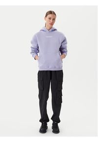 Alpha Industries Bluza Studio Edition 156042 Fioletowy Regular Fit. Kolor: fioletowy. Materiał: bawełna #5