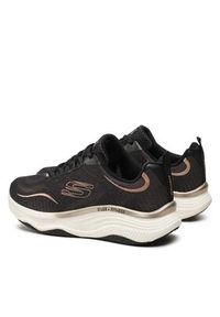 skechers - Skechers Sneakersy Pure Glam 149837/BKRG Czarny. Kolor: czarny. Materiał: materiał #4