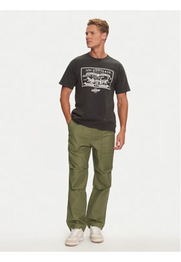 Levi's® T-Shirt Vintage Graphic 87373-0144 Czarny Relaxed Fit. Kolor: czarny. Materiał: bawełna. Styl: vintage