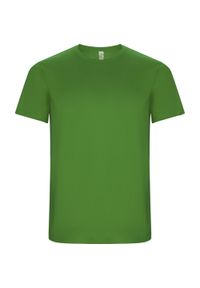 ROLY - Dziecięca/niemowlęca Koszulka Sportowa Imola Z Krótkim Rękawem. Kolor: zielony. Długość rękawa: krótki rękaw. Długość: krótkie. Sport: turystyka piesza