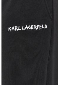 Karl Lagerfeld - Spodnie. Kolor: czarny #5