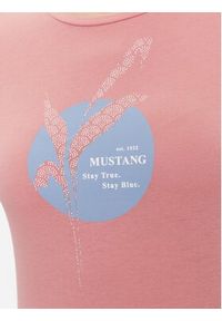 Mustang T-Shirt Alexia 1013377 Różowy Regular Fit. Kolor: różowy. Materiał: bawełna #2