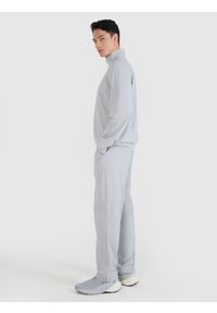 4f - 4F Spodnie treningowe szybkoschnące męskie - szare XL. Kolor: szary. Materiał: syntetyk, dzianina, materiał, włókno. Wzór: ze splotem. Sport: fitness #2