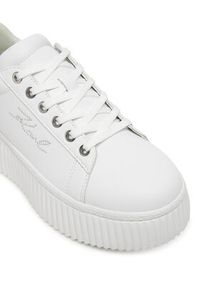 Karl Lagerfeld - KARL LAGERFELD Sneakersy KL42318E Biały. Kolor: biały. Materiał: skóra #6