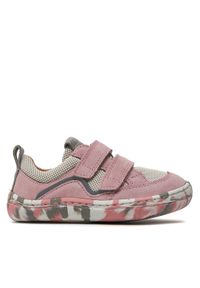 Froddo Sneakersy Barefoot Base G3130245-1 S Różowy. Kolor: różowy