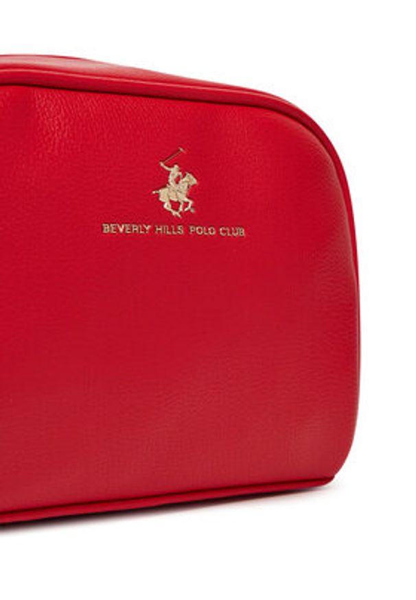 Beverly Hills Polo Club Kosmetyczka BHPC-U1-004-SS25 Czerwony. Kolor: czerwony. Materiał: materiał, syntetyk