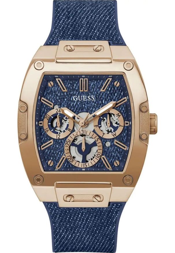 Zegarek męski Guess GW0786G2 niebieski. Kolor: niebieski