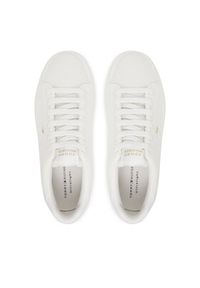 TOMMY HILFIGER - Tommy Hilfiger Sneakersy Th Icon Light Knit Sneaker FW0FW09401 Biały. Kolor: biały. Materiał: materiał #2