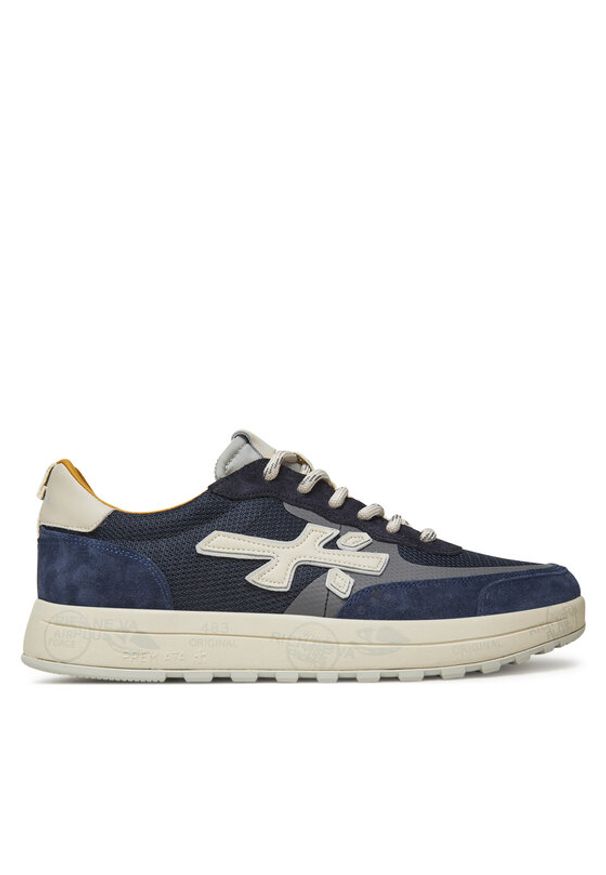 Premiata Sneakersy Nous 7229 Granatowy. Kolor: niebieski. Materiał: materiał