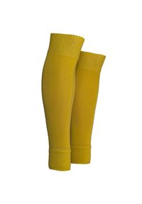 PROSKARY - Getry tuby piłkarskie bez stopy Proskary 155 - 195cm. Kolor: żółty. Sport: piłka nożna #1