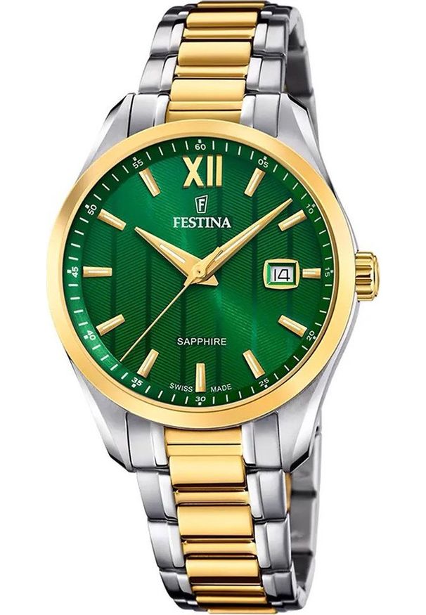 Zegarek Festina Zegarek męski Festina F20027-3 srebrny. Kolor: srebrny